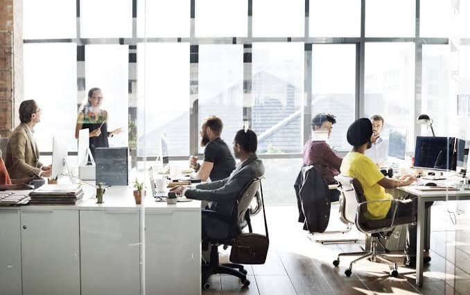 Corporate Office Workspace