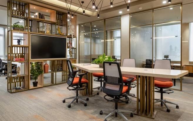 Corporate Office Workspace